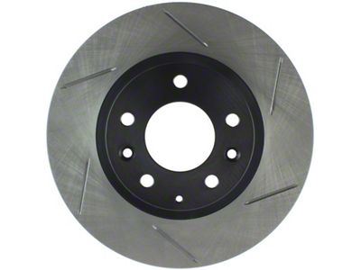 StopTech Mazda Miata NC Slotted Left Front Sport Brake Rotor - 126.45075SL