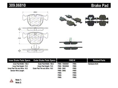 StopTech Performance 00-04 BMW M5 E39 / 00-06 X5 / - 309.06810
