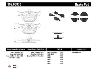 StopTech Performance 01-07 BMW M3 E46 / 00-04 M5 / - 309.06830