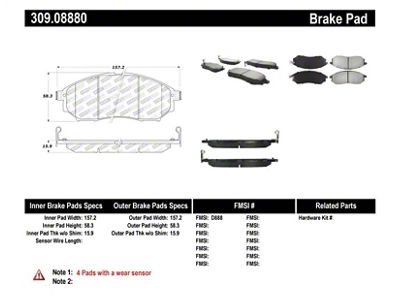 StopTech Performance 06-08 350Z w/ Std Brakes / 06-08 Infiniti - 309.08880