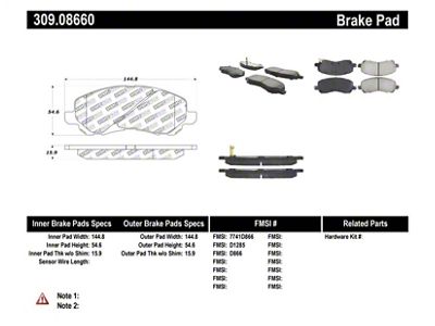 StopTech Performance 07-10 Jeep Compass/Patriot / 01-09 Mitsubishi Eclipse Front - 309.08660