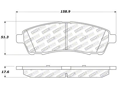 StopTech Performance Brake Pads - 309.07570