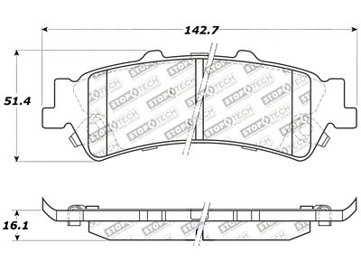 StopTech Performance Brake Pads - 309.07920