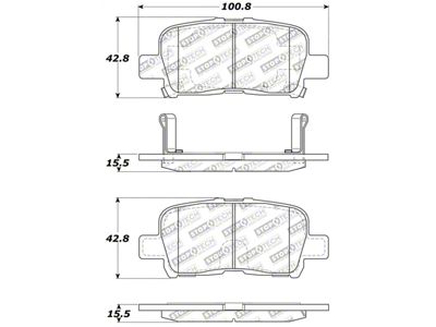 StopTech Performance Brake Pads - 309.08650