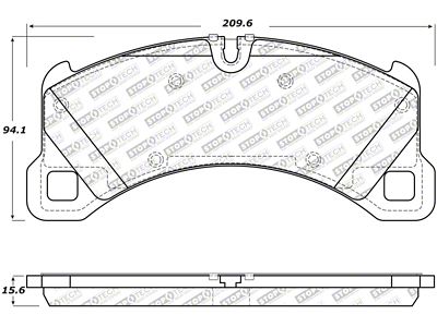StopTech Porsche 11-18 Cayenne / 15-19 Macan / 17-20 Panamera - 305.14520