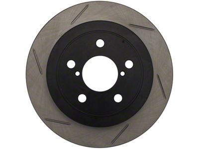 StopTech Power Slot 02-05 WRX Rear Left Sportstop Slotted Rotor - 126.47011SL