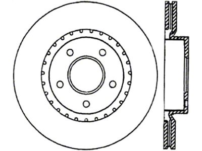 StopTech Power Slot 03-05 350Z / 03-04 G35 / 03-05 - 126.42074CSR