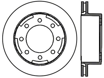 StopTech Power Slot 03-06/08-09 Chevy Avalanche 2500 / 00-09 Yukon - 126.66044CSL