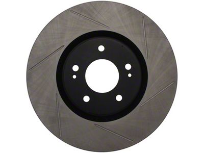 StopTech Power Slot 03-06 Evo 8 & 9 Slotted Left - 126.46064SL