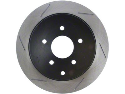 StopTech Power Slot 03-09 Infiniti FX35/FX45/Nissan Murano SportStop Slotted Rear - 126.42078SR