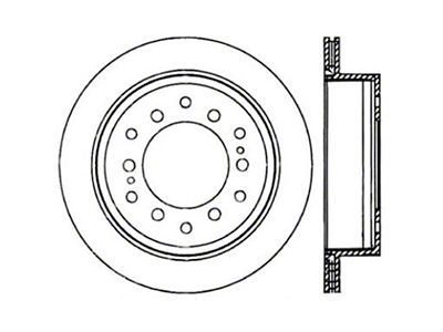StopTech Power Slot 03-09 Toyota 4 Runner / 03-09 Lexus - 128.44128L