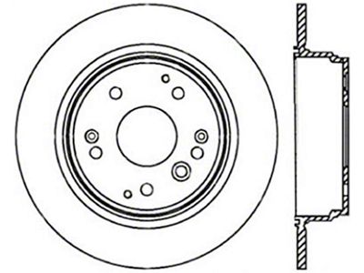 StopTech Power Slot 04-08 Acura TL/TL-S / 03-09 Honda Element - 126.40061CSR