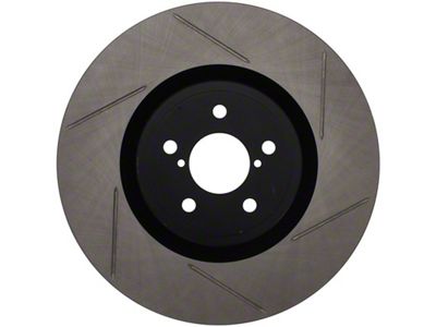 StopTech Power Slot 04 STi Front Left SportStop Slotted Rotor - 126.47019SL
