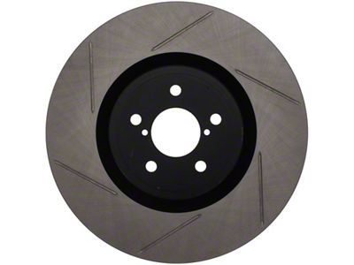 StopTech Power Slot 04 STi Front Right SportStop Slotted Rotor - 126.47019SR