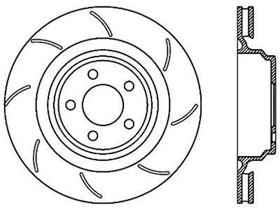 StopTech Power Slot 06-07 Chrysler SRT-8 Rear Right CRYO Slotted - 126.63064CSL