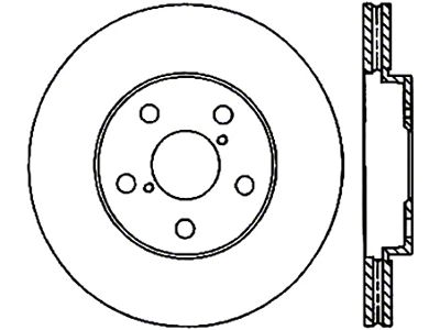 StopTech Power Slot 06-11 Lexus GS Series / 06-12 IS350 - 127.44138L