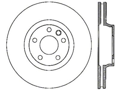 StopTech Power Slot 07-10 Q7 / 03-10 Cayenne - 126.33091CSR