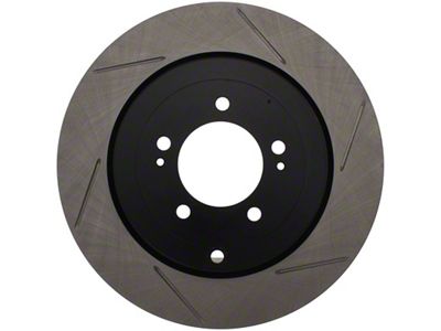 StopTech Power Slot 08-09 Evo 10 Slotted Left Rear Rotor - 126.46075SL