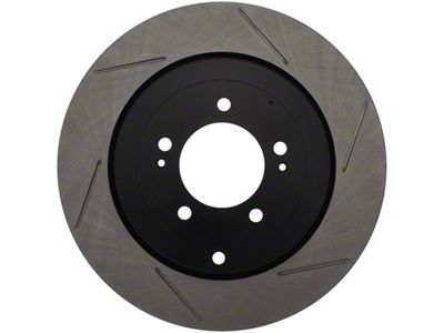 StopTech Power Slot 08-09 Evo 10 Slotted Right Rear Rotor - 126.46075SR
