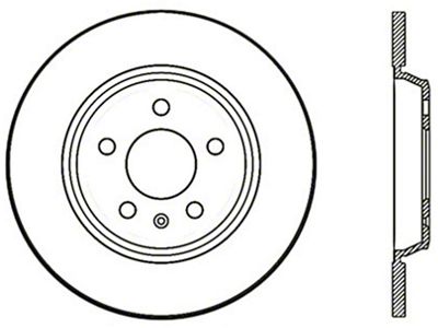 StopTech Power Slot 09-10 Audi A4/A4 Quattro / 08-10 A5 - 128.33127R