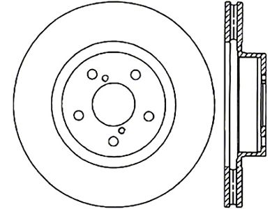 StopTech Power Slot 09-10 Subaru Impreza CRYO Front Right Slotted - 126.47021CSR