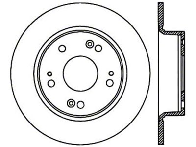 StopTech Power Slot 09-12 Acura TSX / 08-12 Honda Accord - 126.40068CSL