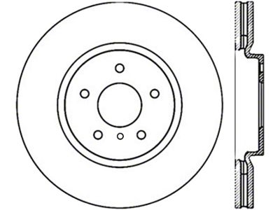 StopTech Power Slot 09 Nissan 370z / 08-09 Infiniti G37 - 126.42100CSR