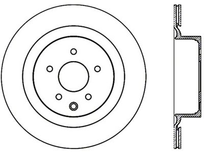 StopTech Power Slot 09 Nissan 370z / 08-09 Infiniti G37 - 126.42101CSL