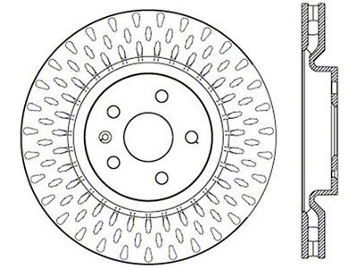 StopTech Power Slot 14-17 Chevrolet SS Front Right Slotted Rotor - 126.62124CSR