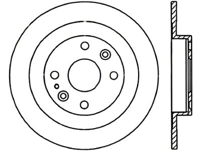 StopTech Power Slot 94-97/99-05 Mazda Miata 01-05 Normal Suspension Only - 126.45041CSL
