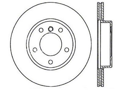 StopTech Power Slot 96-02 BMW Z3 / 03-01/06 Z4 E86 - 126.34029CSR