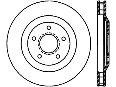 StopTech Power Slot 97-04 Chevy Corvette Front Left CRYO Rotor - 126.62059CSL