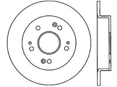 StopTech Power Slot Slotted 06-08 Honda Civic Si CRYO Rear - 126.40040CSR