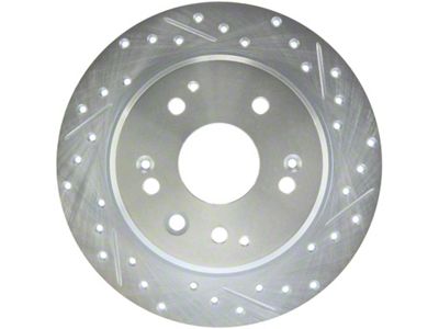 StopTech Select Sport 04-08 Acura TL Drilled & Slotted Rear - 227.40061L