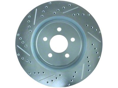 StopTech Select Sport 07-10 Ford Shelby Slotted and Drilled Right - 227.61089R