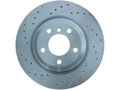 StopTech Select Sport 07-13 BMW 335i Slotted & Drilled Vented - 227.34080R