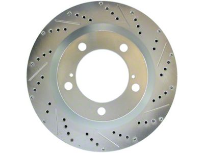 StopTech Select Sport 07-17 Toyota Tundra Sport Slotted & Drilled - 227.44156L
