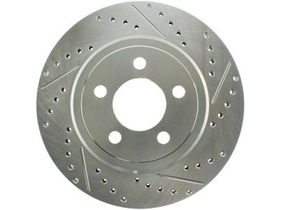 StopTech Select Sport 2011-2012 Dodge Challenger RT Drilled and Slotted - 227.63062L