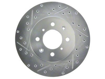StopTech Select Sport 90-01 Acura Integra exc. Type R Slotted - 227.40021R