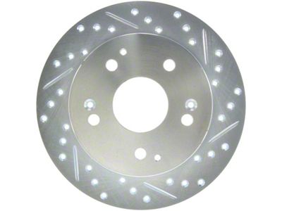 StopTech Select Sport Drilled & Slotted Rotor - Rear Left - 227.40042L