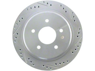 StopTech Select Sport Drilled & Slotted Rotor - Front Right - 227.62061L