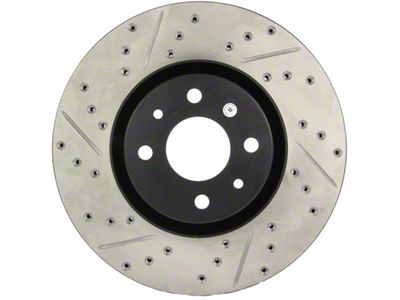 StopTech Slotted & Drilled Sport Brake Rotor - 127.04004R