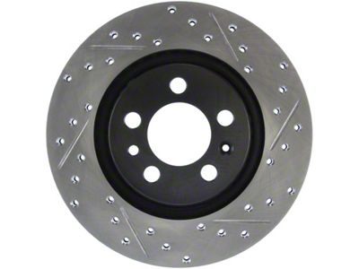 StopTech Slotted & Drilled Sport Brake Rotor - 127.33054L
