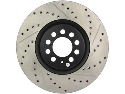StopTech Slotted & Drilled Sport Brake Rotor - 127.33062L