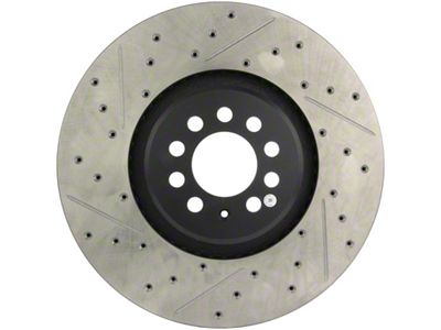 StopTech Slotted & Drilled Sport Brake Rotor - 127.33093R