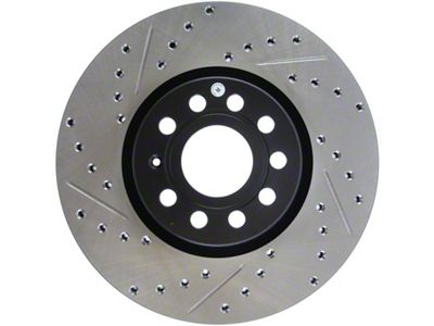 StopTech Slotted & Drilled Sport Brake Rotor - 127.33098R