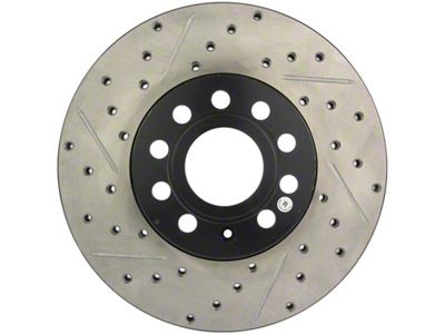 StopTech Slotted & Drilled Sport Brake Rotor - 127.33110R
