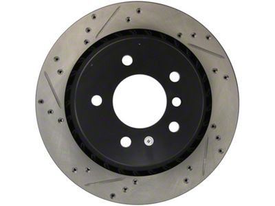 StopTech Slotted & Drilled Sport Brake Rotor - 127.34037R