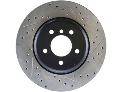 StopTech Slotted & Drilled Sport Brake Rotor - 127.34072L