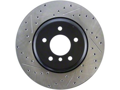 StopTech Slotted & Drilled Sport Brake Rotor - 127.34072R